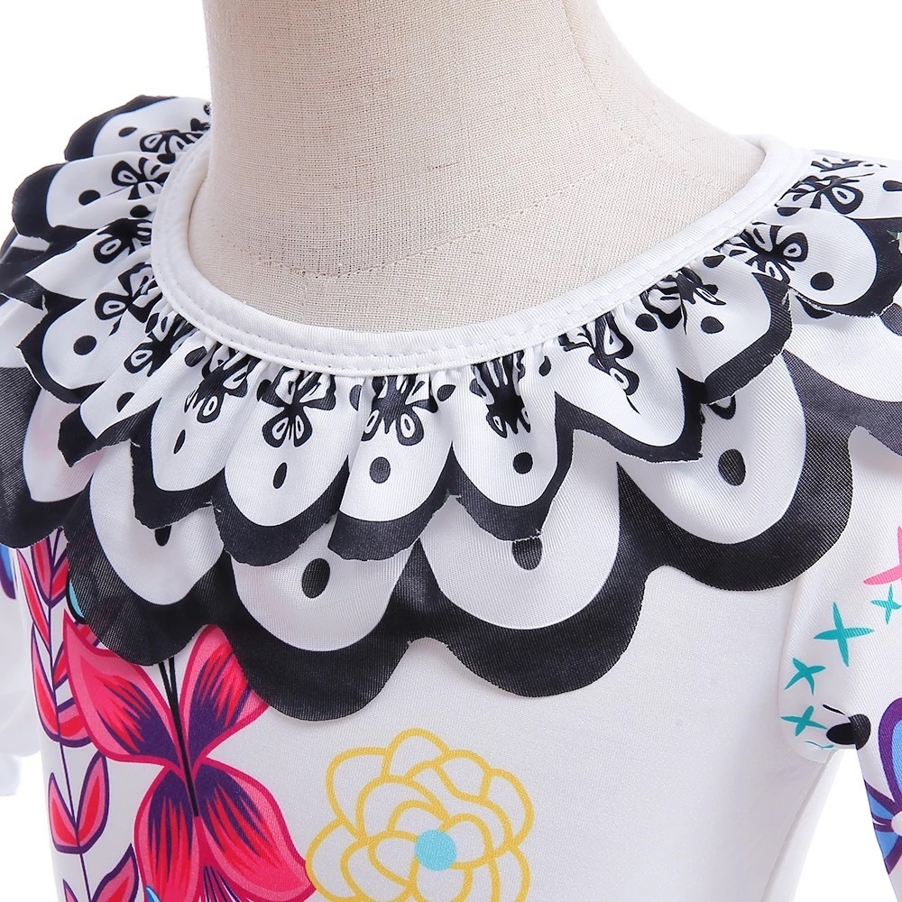 Encanto Mirabel Floral Costume Dress 5077 - Picture 5 of 9